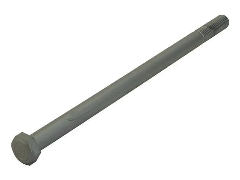 Болт с шестигранной головкой M24x445 мм DIN931-A, класс прочности 10.9, оцинкованный