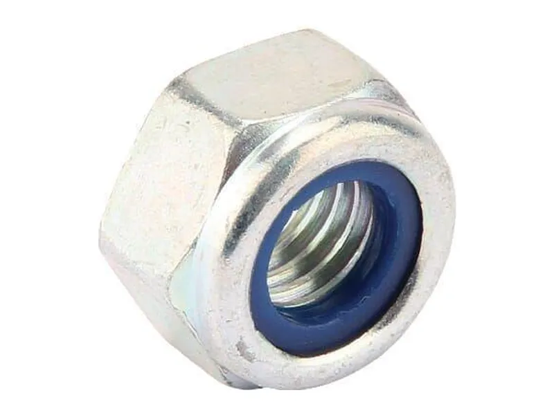 Гайка стопорная DIN985 NM10-8, оцинкованная