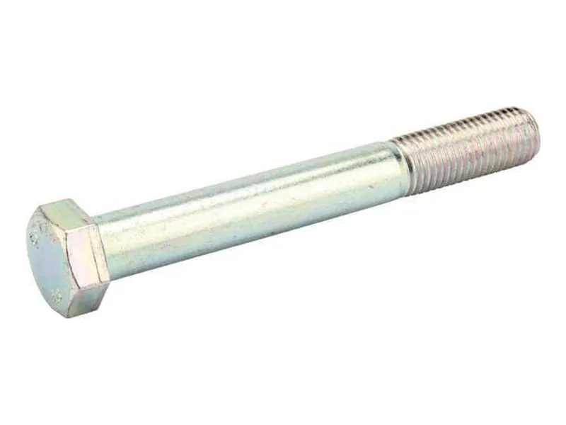 Болт M20x160 мм DIN931-A, класс прочности 8.8
