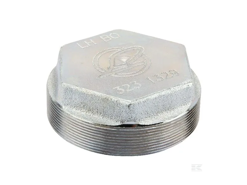 Крышка ступицы с левой резьбой М75х1.5 оцинкованная